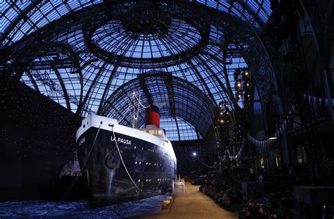 chanel cruise last show grand palais|grand palais paris.